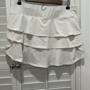 Calvin Klein White Mini Skirt
